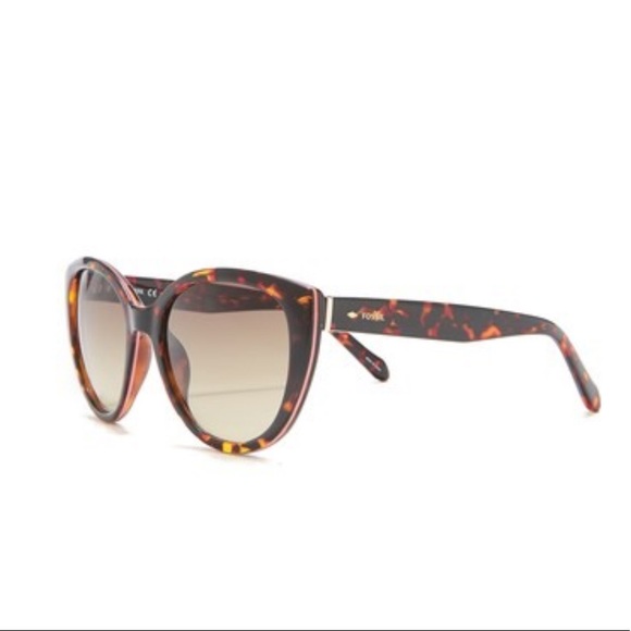 💯AUTHENTIC Fossil cat eye 53mm sunglasses - Picture 4 of 4